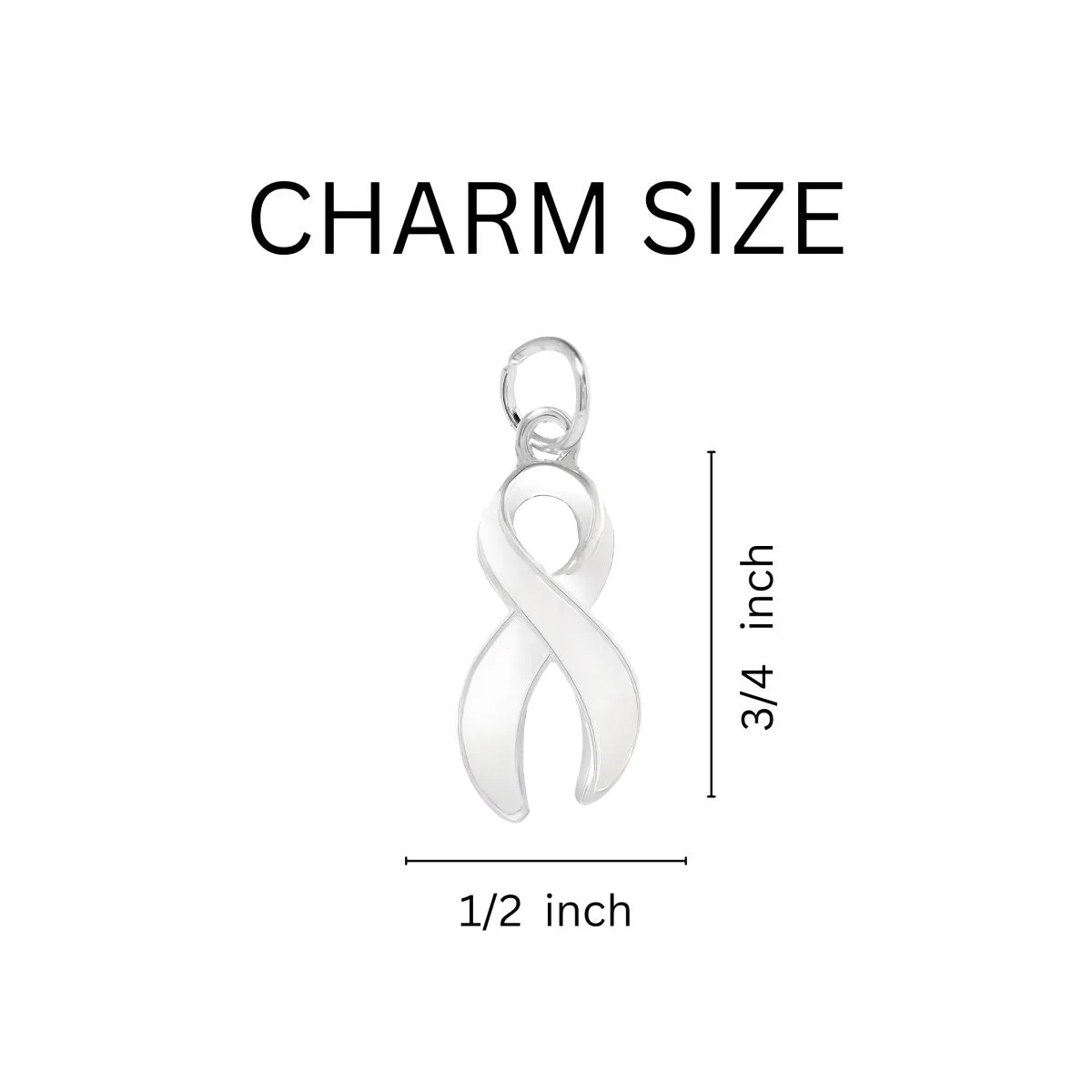 12 Bone Cancer Hanging Ribbon Partial Rope Bracelets