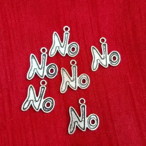 20 Pcs. Pack, Small Charms, Pendants, No  in Size about 18x20mm