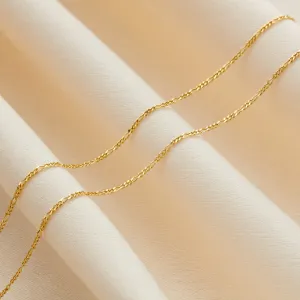 9ct Gold Figaro Chain Necklace