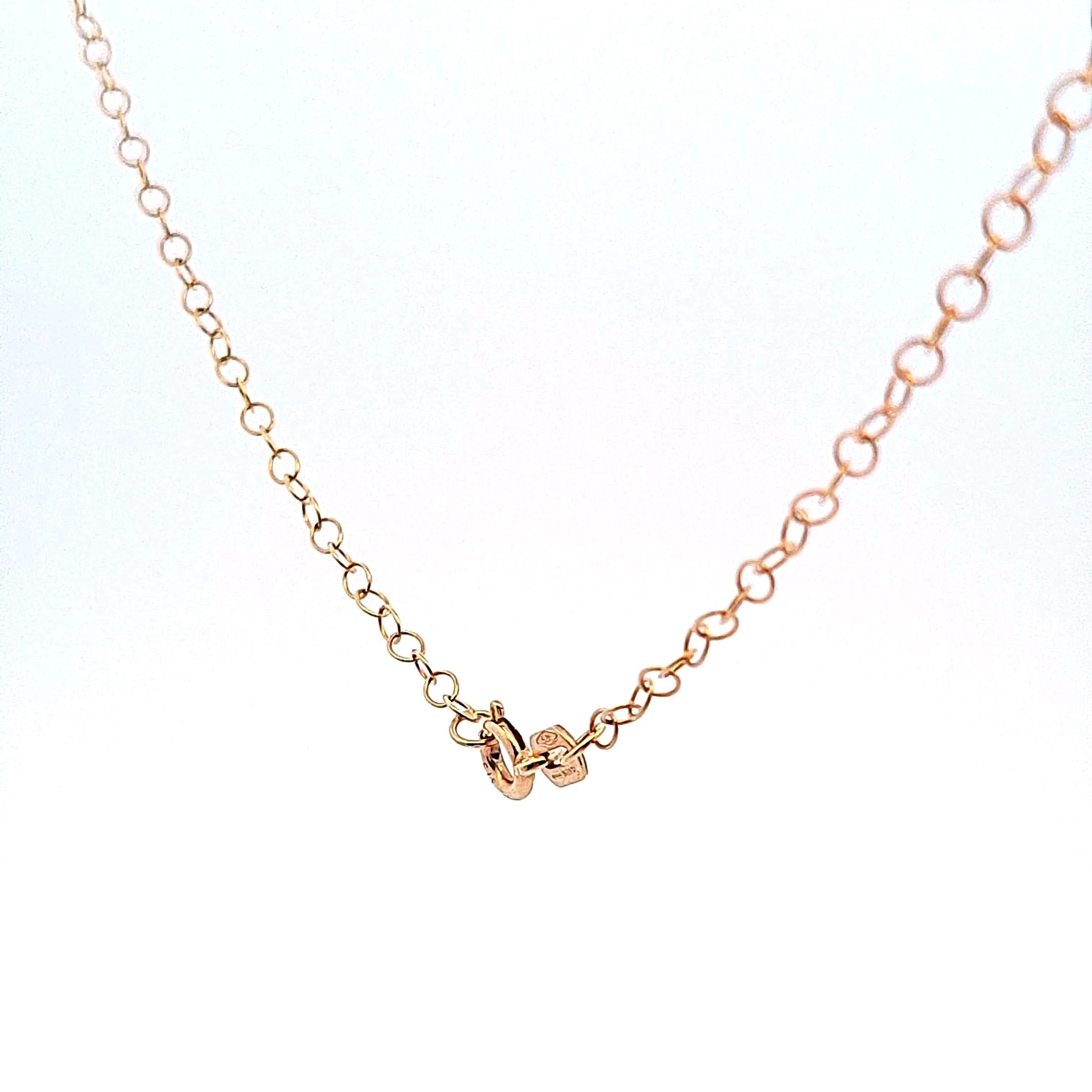 9ct gold trace chain for pendants,20"/51cm 34803