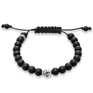 Adjustable Scull Bracelet with Skulls
