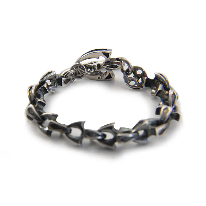 Anchor Sterling Sliver Bracelet