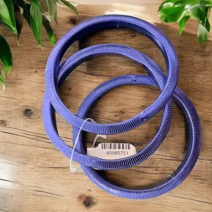 Blue Metal Stretch Bracelets