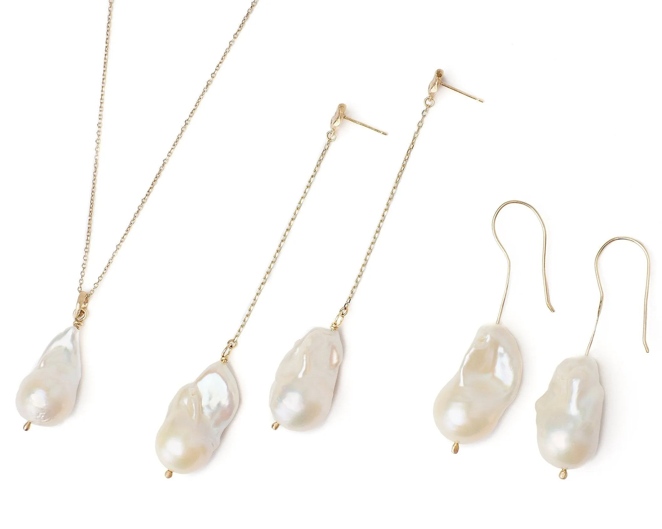 Delphine Baroque Pearl Necklace