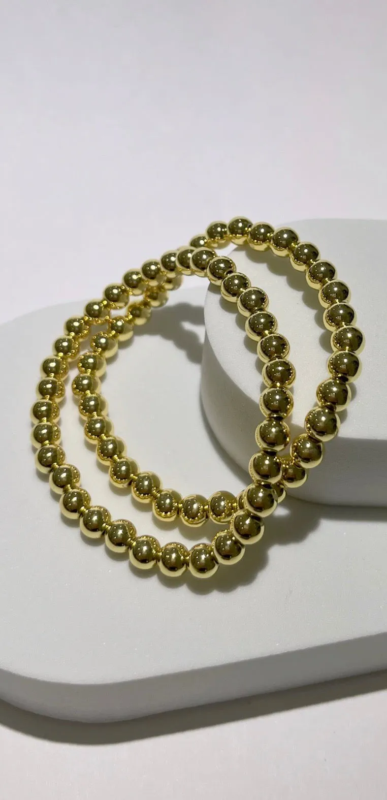 Fancy Metal Beads Bracelets