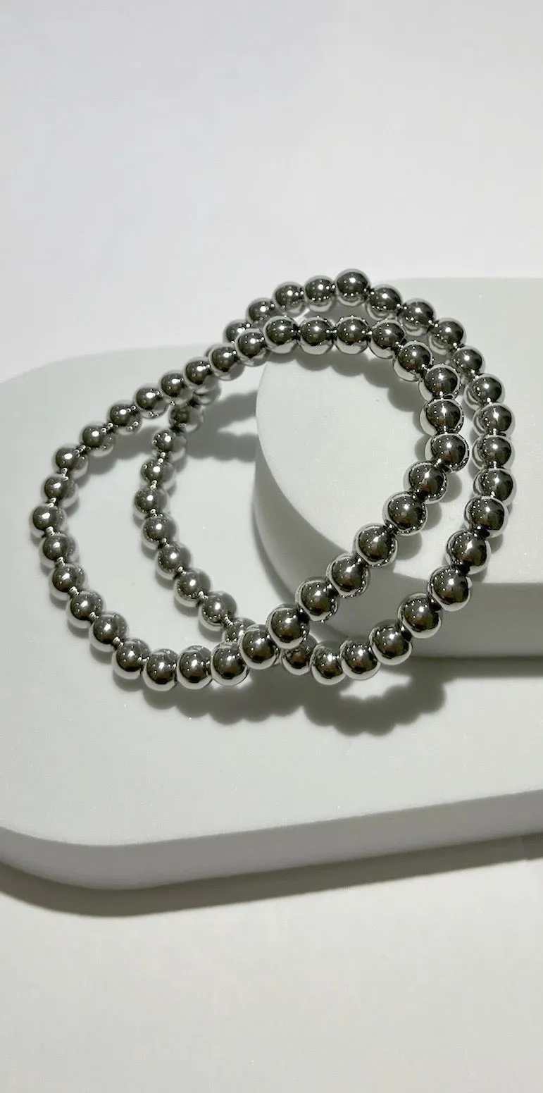 Fancy Metal Beads Bracelets