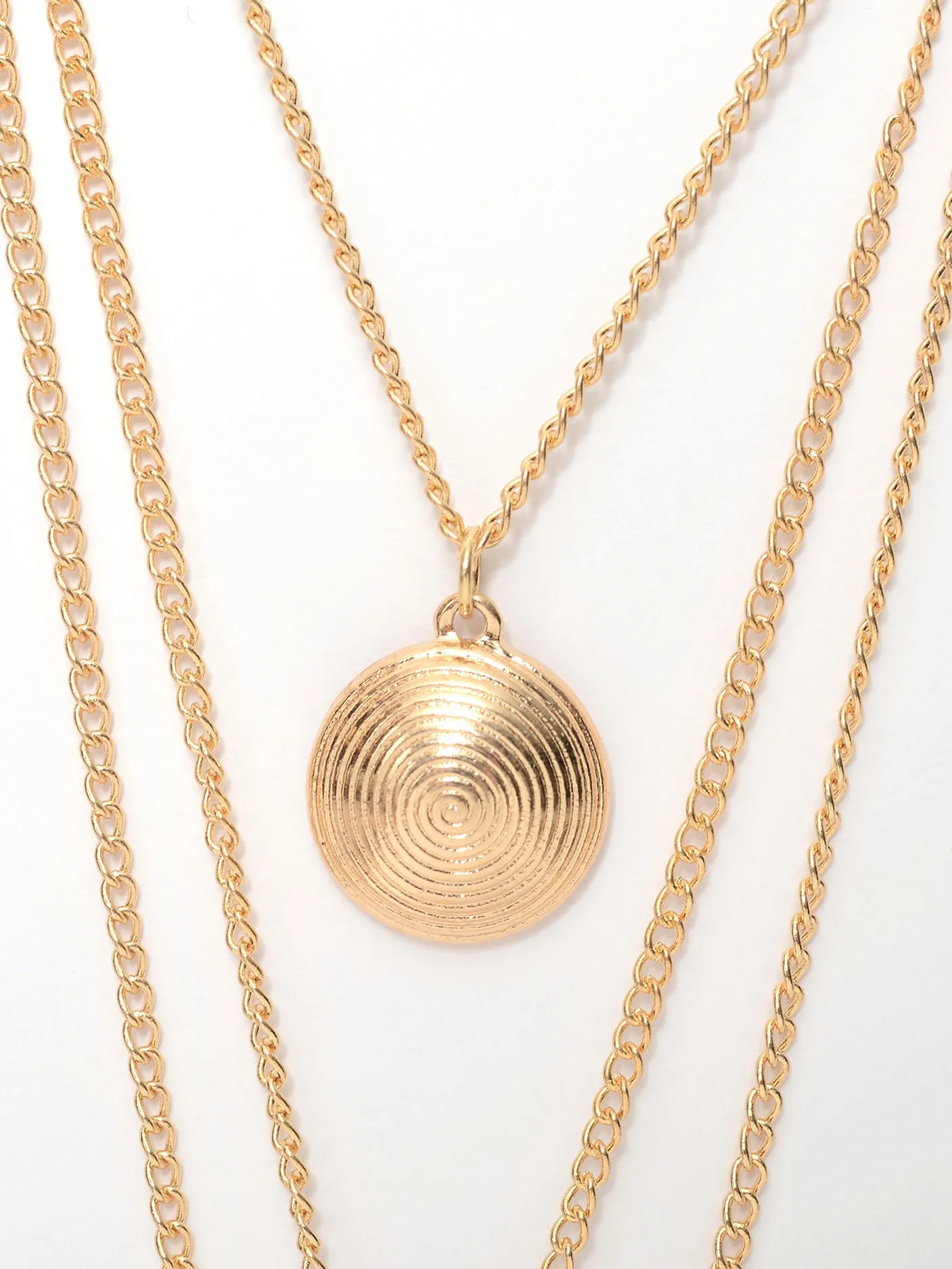 Geometric Pendants Necklace