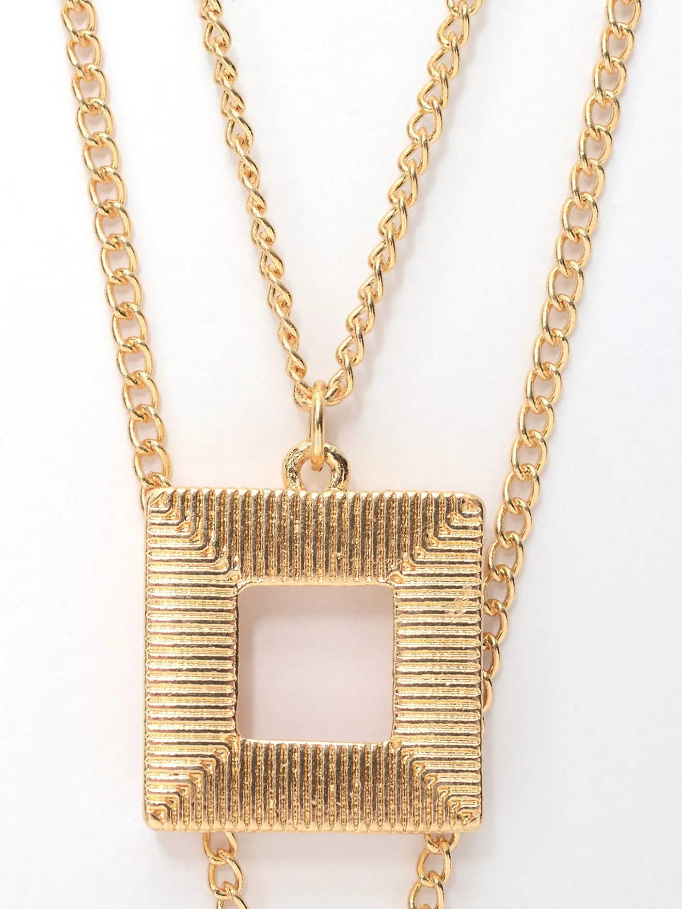 Geometric Pendants Necklace