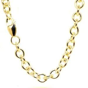 Gold Trace Charm Bracelet