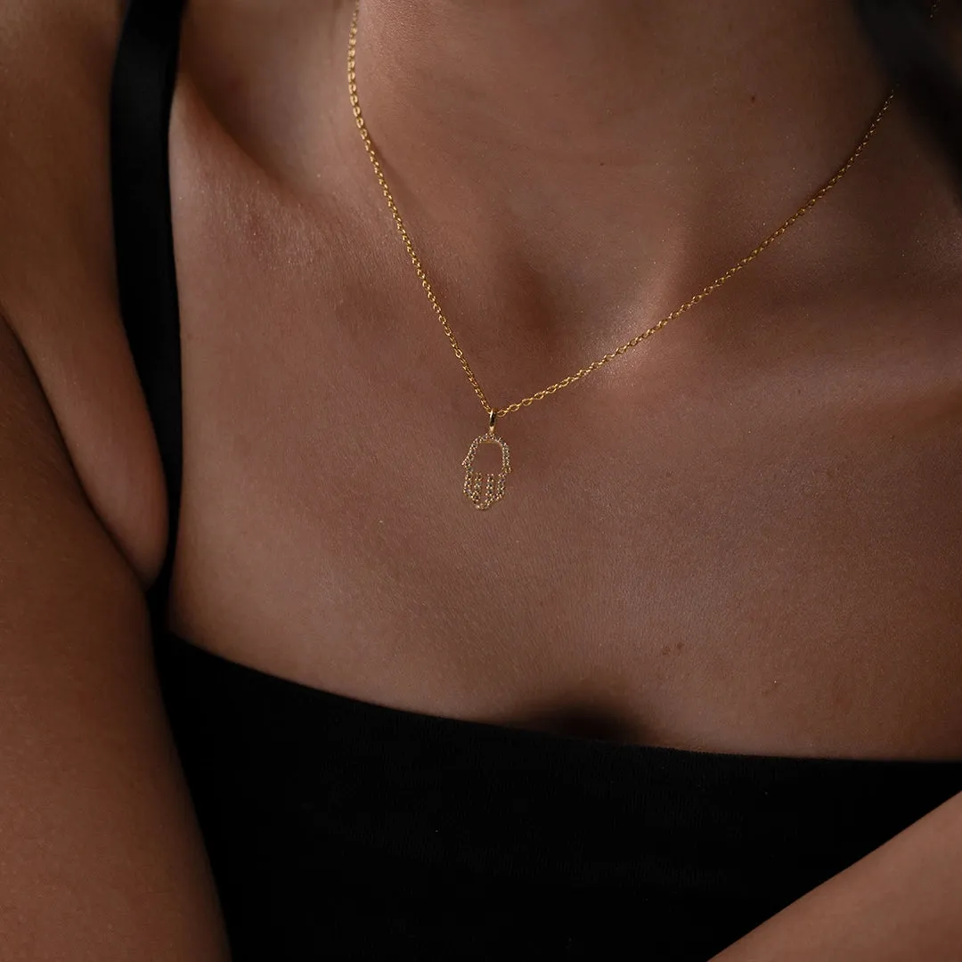Hamsa Necklace