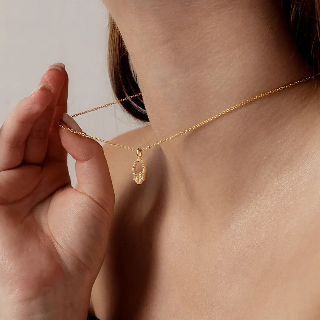 Hamsa Necklace