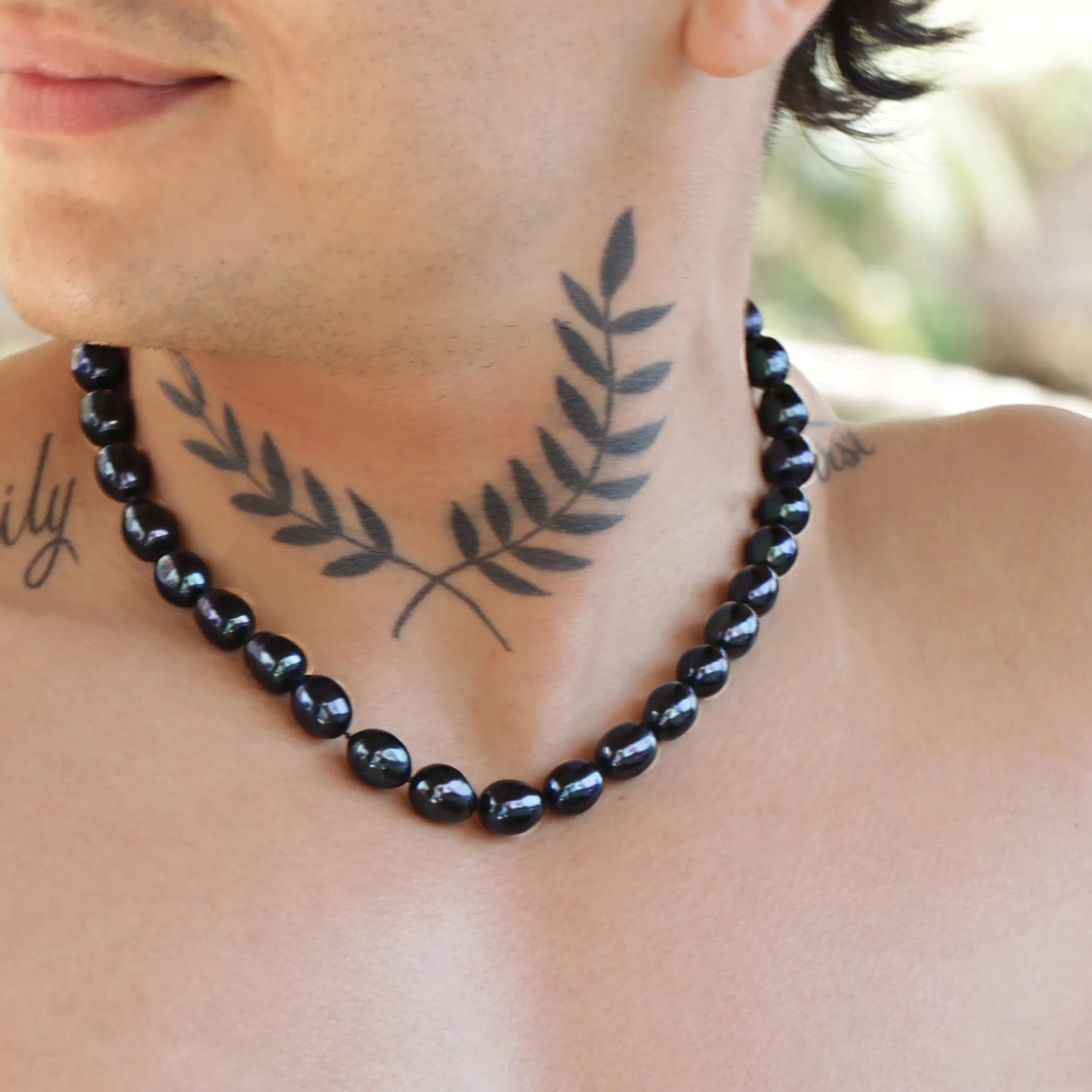 Kristyan Natural Freshwater Pearl Choker