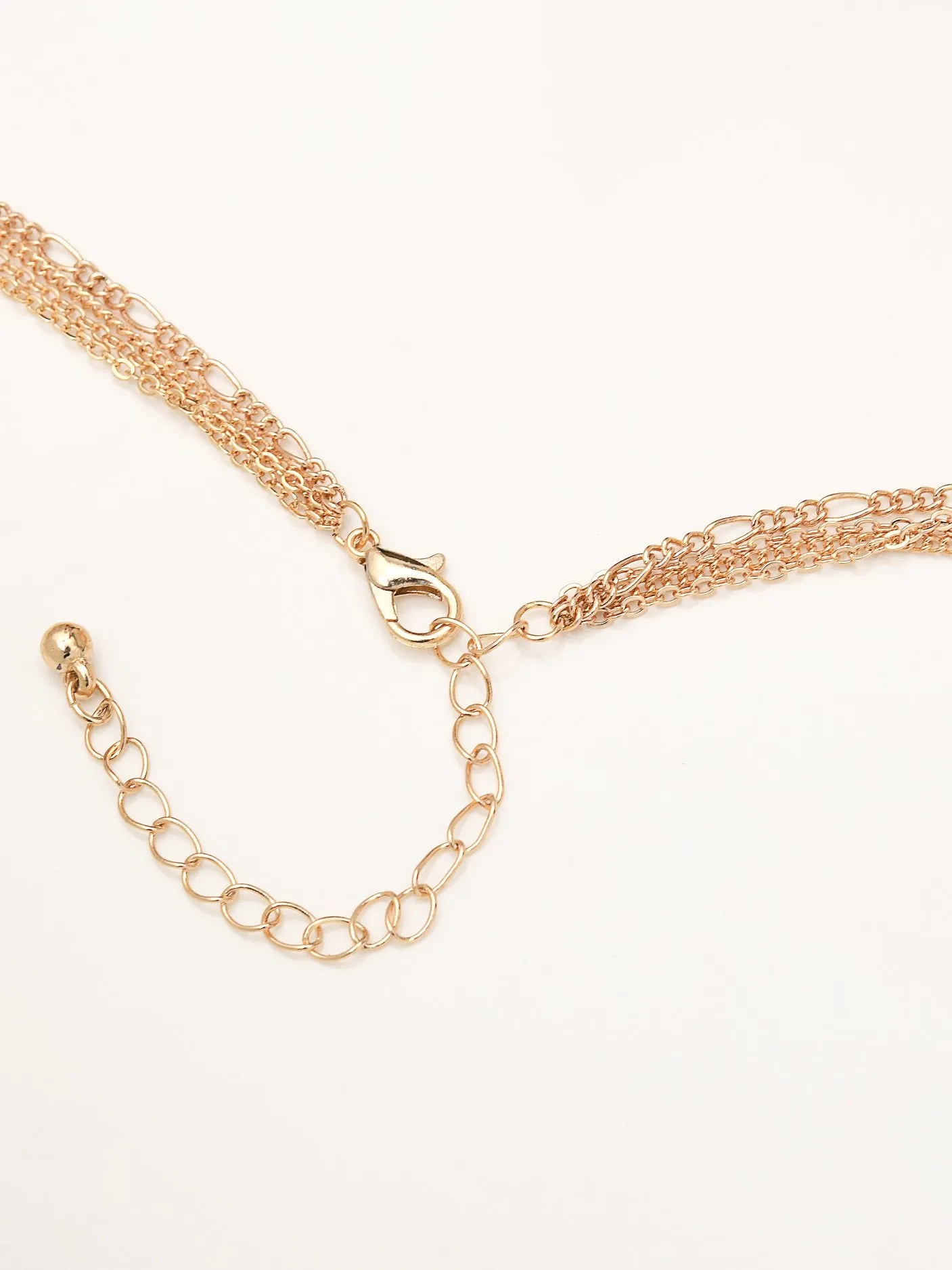 Layered Pendants Necklace