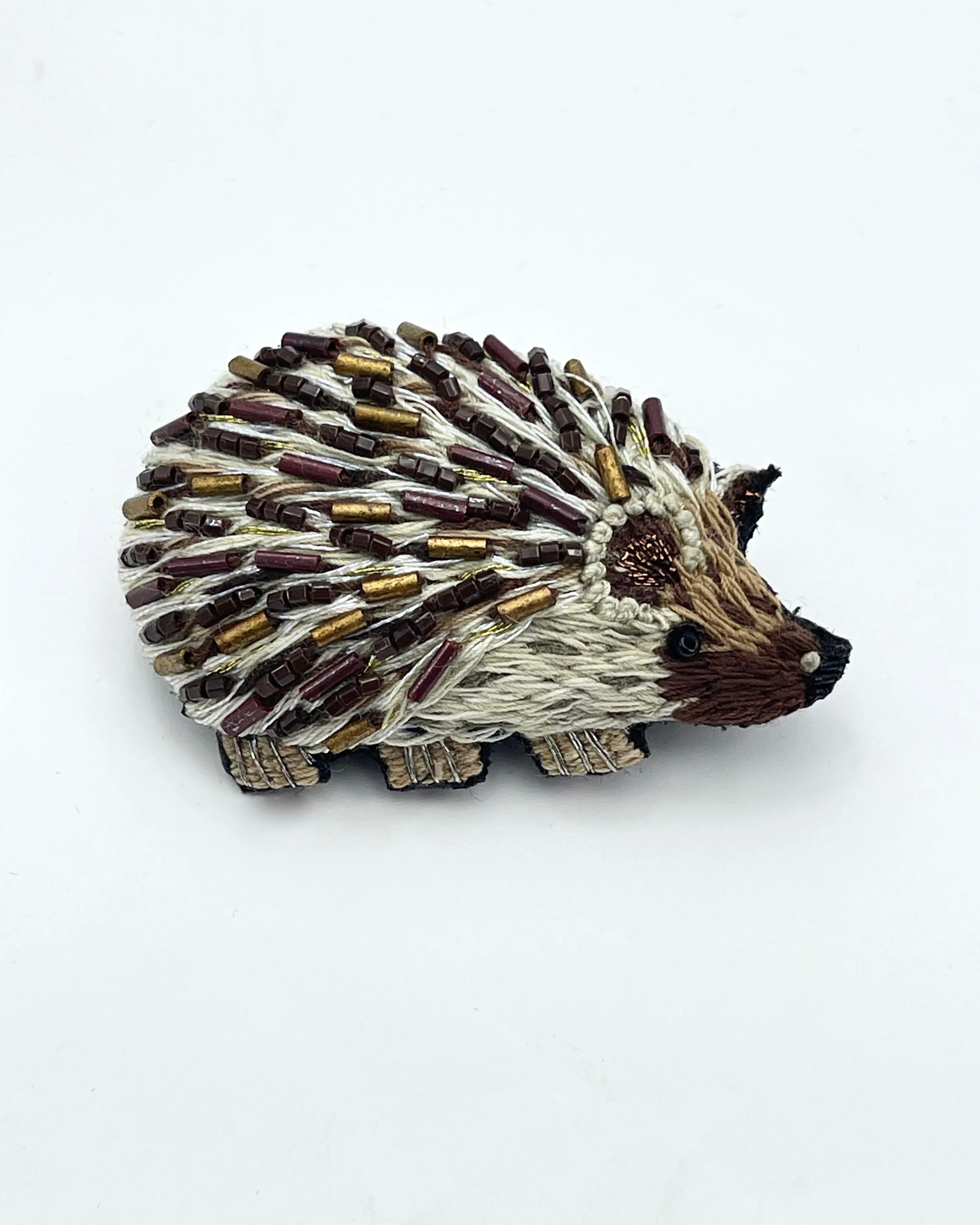 Long-eared Hedgehog Brooch