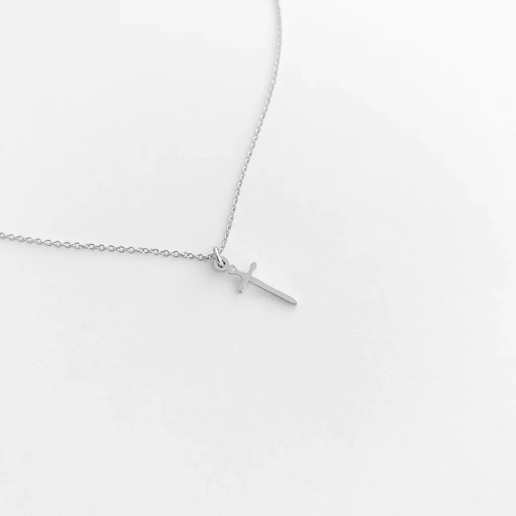 magic charm dagger necklace