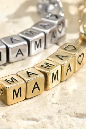 Mama Letter Bracelets