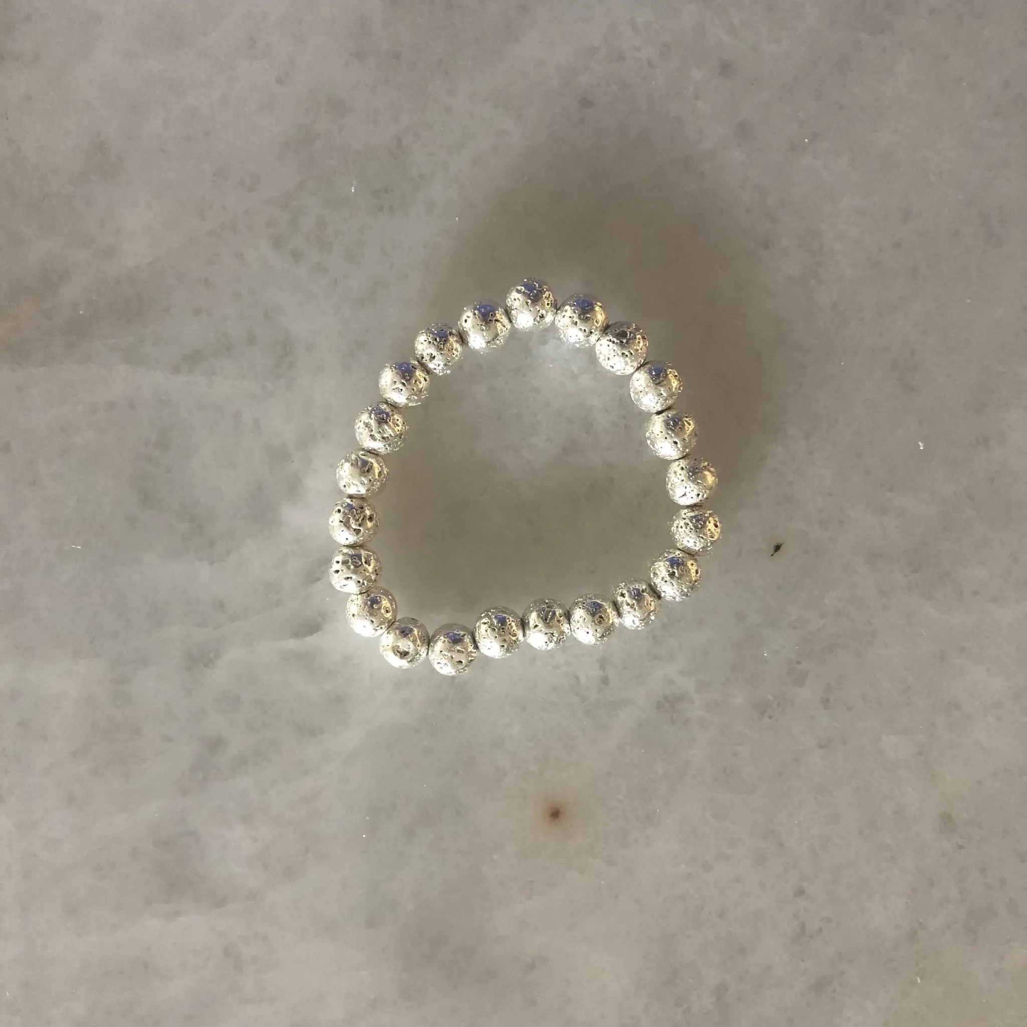 Metallic Lava Bracelets