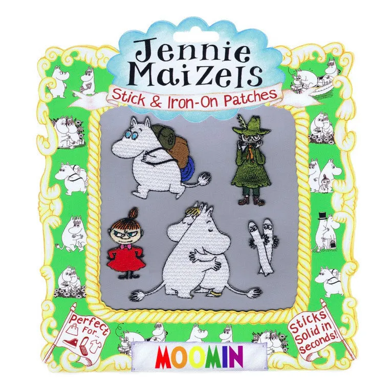 Moomin Stick & Iron-on Patches by Jennie Maizels
