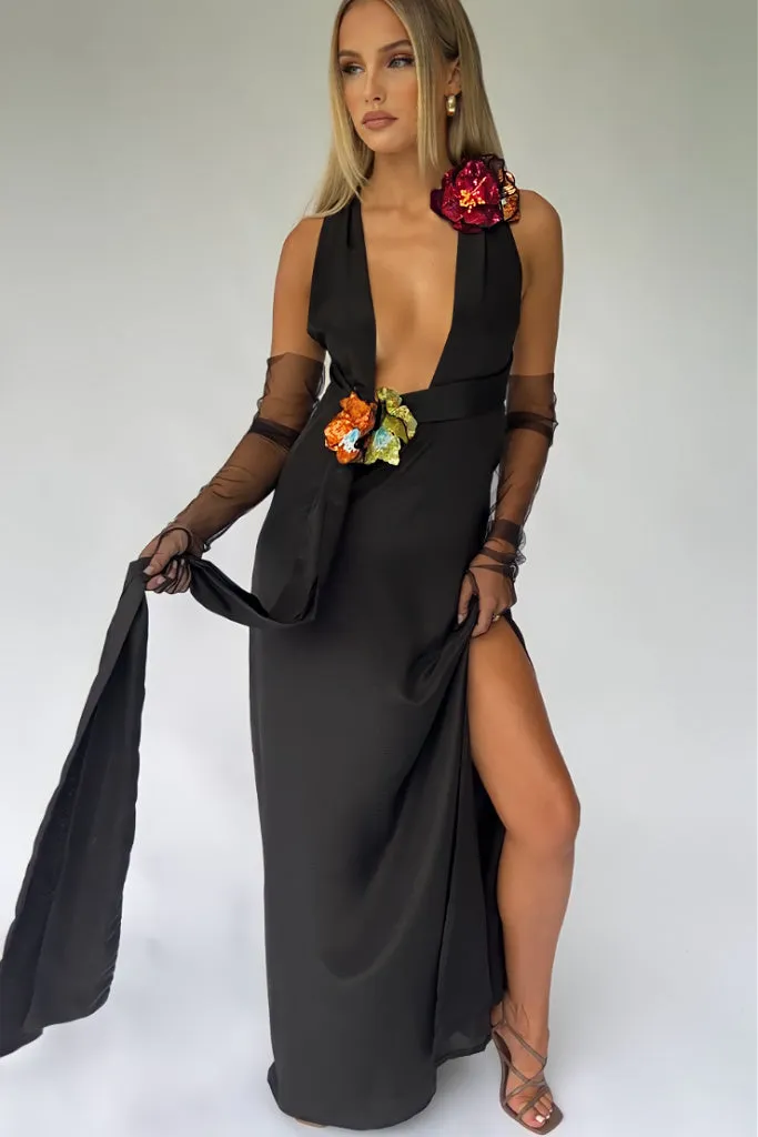 MULTIWAY NATALIA GOWN - NIGHT NYMPH SILK