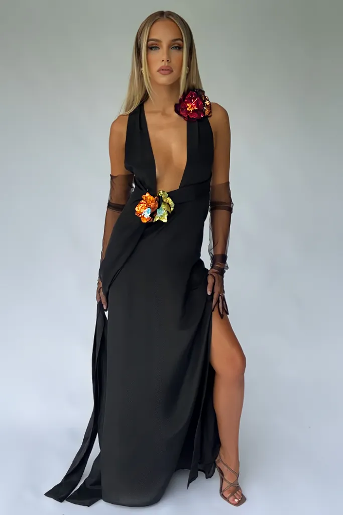 MULTIWAY NATALIA GOWN - NIGHT NYMPH SILK