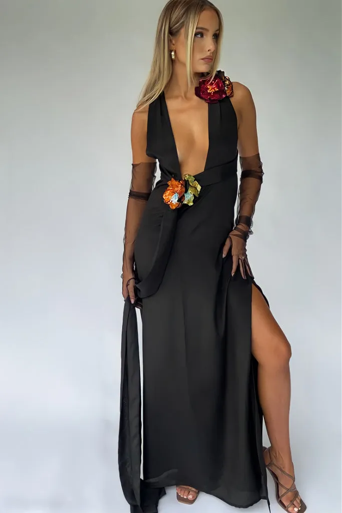 MULTIWAY NATALIA GOWN - NIGHT NYMPH SILK