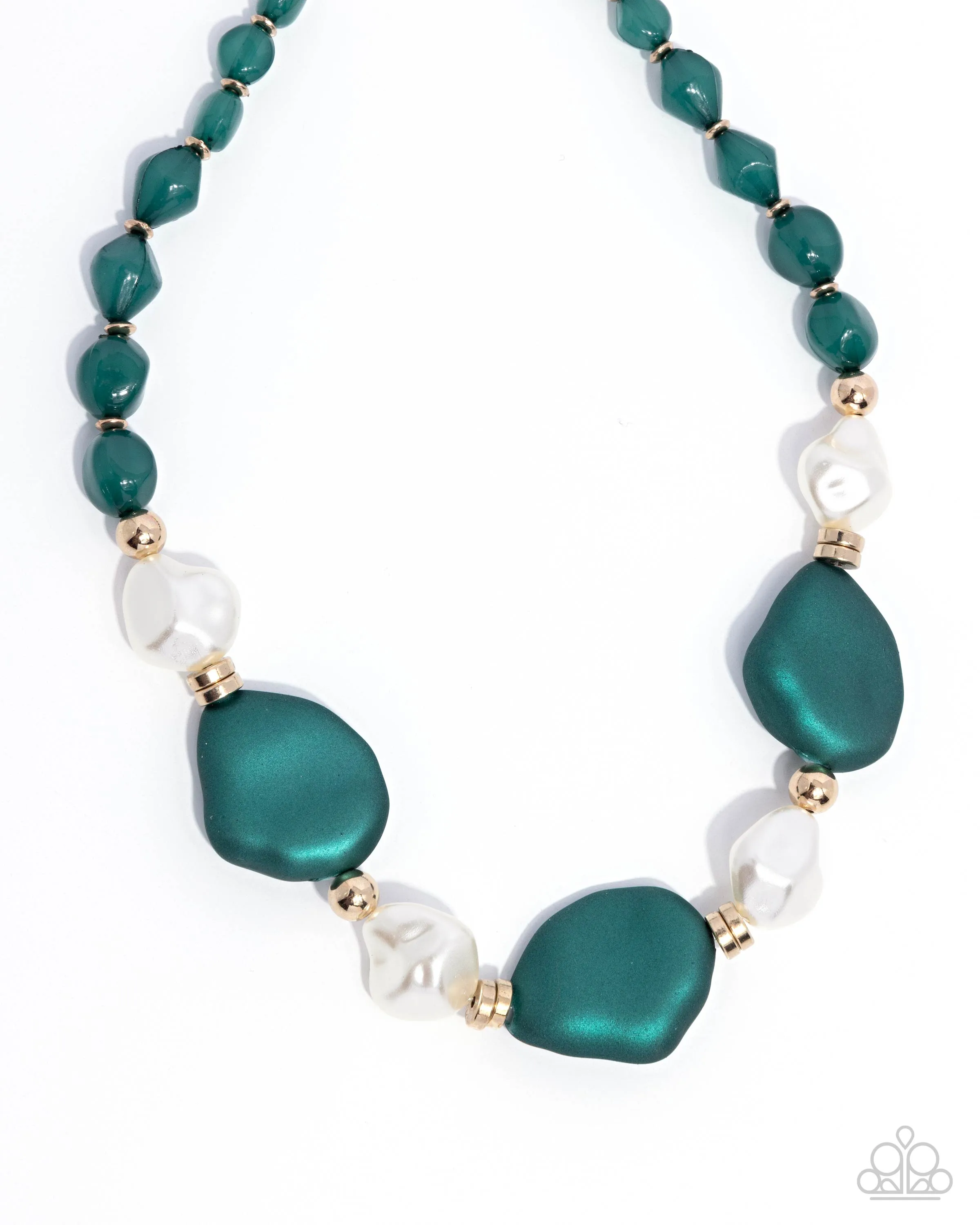 Necklaces Forever Feature - Green N2445