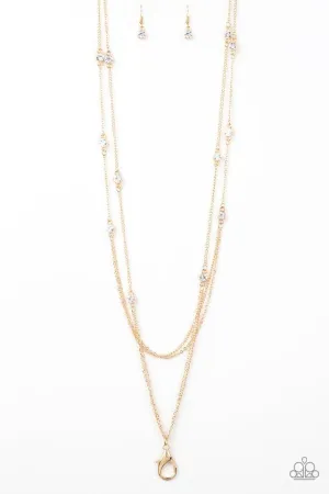 Paparazzi Necklace ~ Sparkle Of The Day - Gold