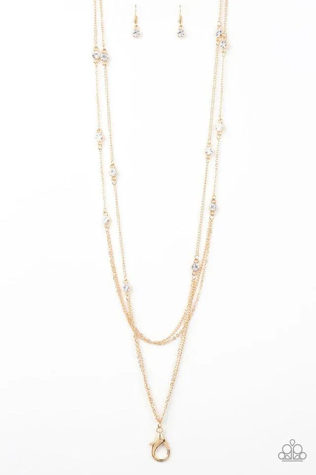 Paparazzi Necklace ~ Sparkle Of The Day - Gold