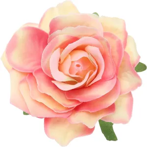 PATIKIL Rose Boho Hair Clips, Fabric Flower Brooch Pins for Women Wedding Party Dance Dress Clothes Accessories Valentine's Day Gifts