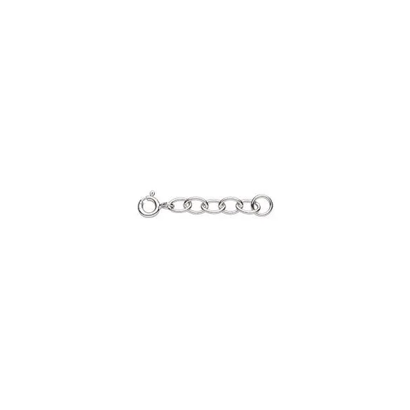 Rhodium Plated 3cm Bracelet Extender KHBREX3