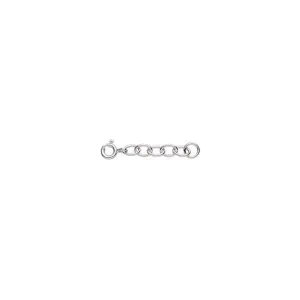 Rhodium Plated 3cm Bracelet Extender KHBREX3