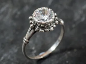 Solitaire Diamond Ring - Diamond Promise Ring, Bridal Diamond Ring