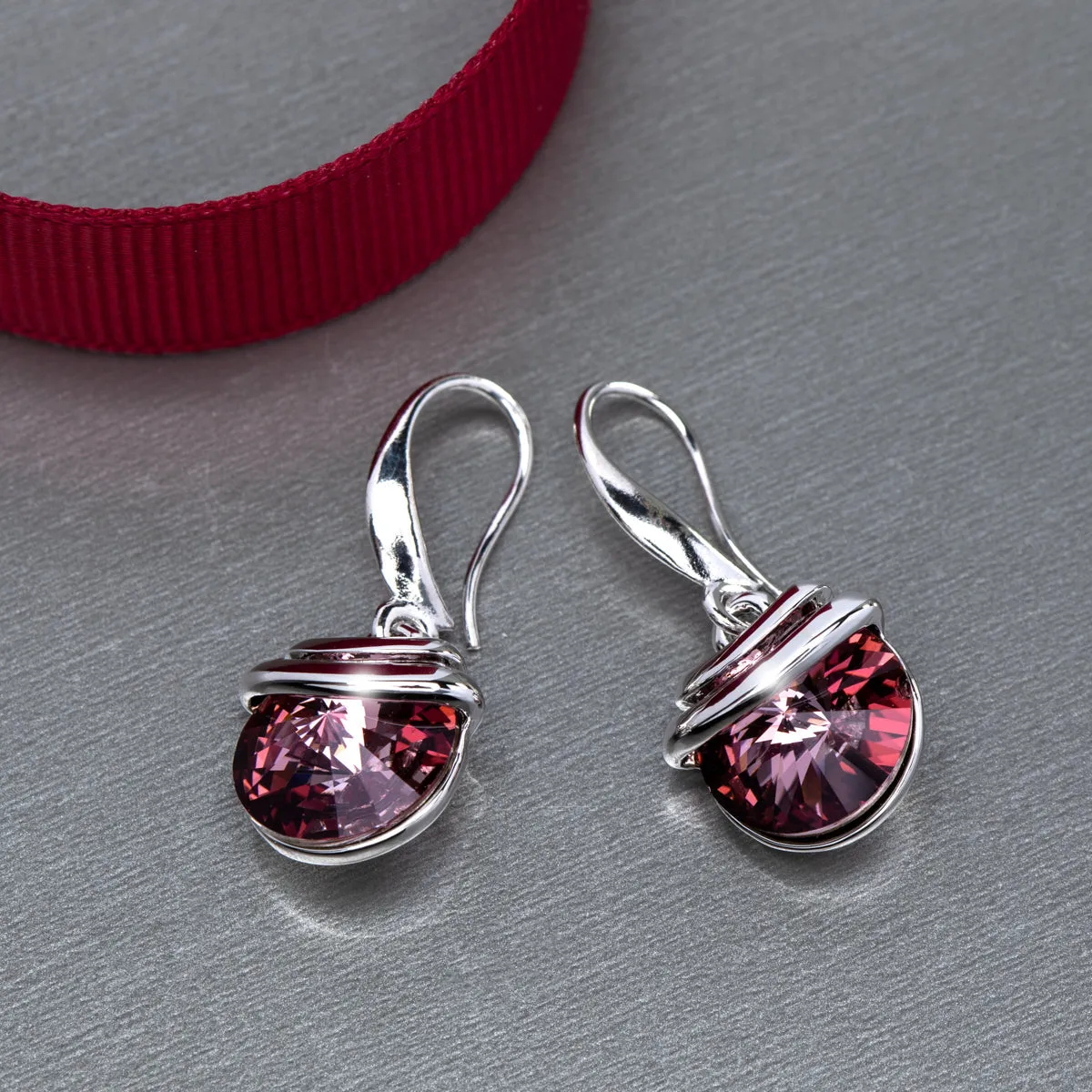Spring Drop Crystal Earrings