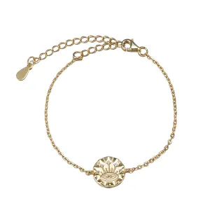 Sterling Silver Eye Bracelet