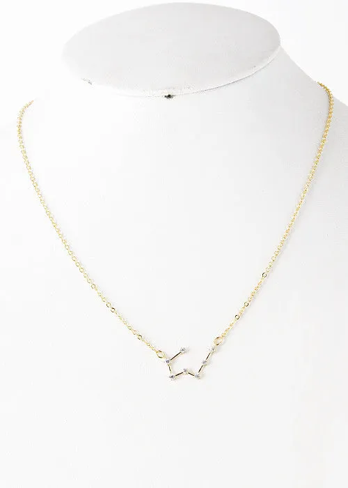 Taurus Constellation Zodiac Necklace - As seen in Real Simple, People & more