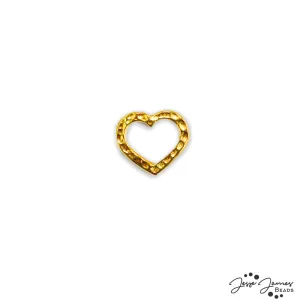 TierraCast Open Heart in Gold