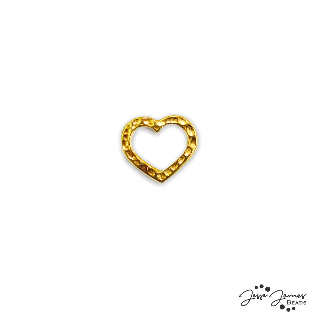 TierraCast Open Heart in Gold