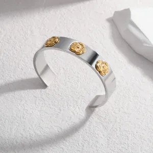 Triple Flower Silver Bracelet JLTB0558
