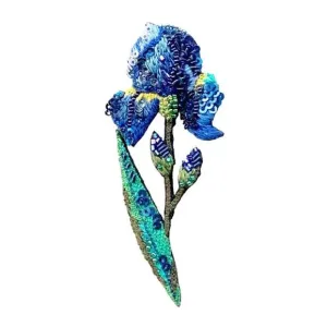 Trovelore | Wild Iris Brooch