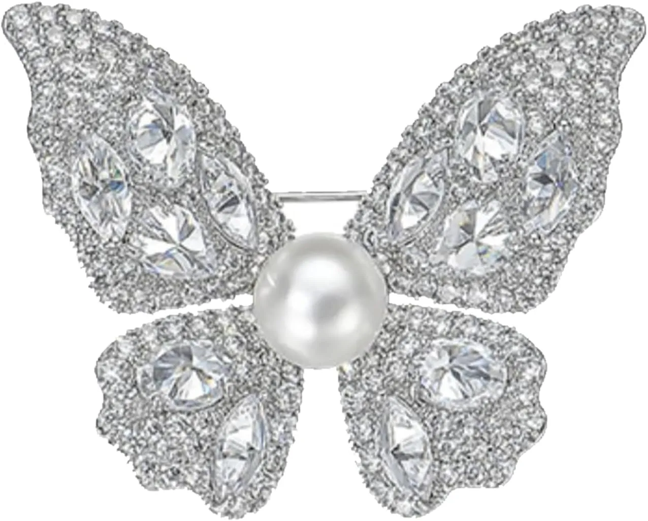 YeapYeap Butterfly Brooches for Women Girl - Rhinestone Scarf Pin for Ladies Wedding Bouquet Broach for Birthday, Christmas, Anniversary